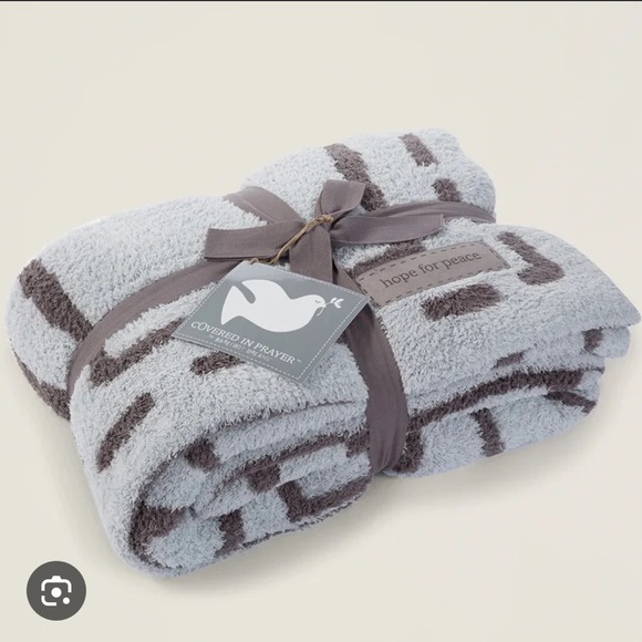 Barefoot Dreams Hope For Peace Throw - Picture 2 of 6